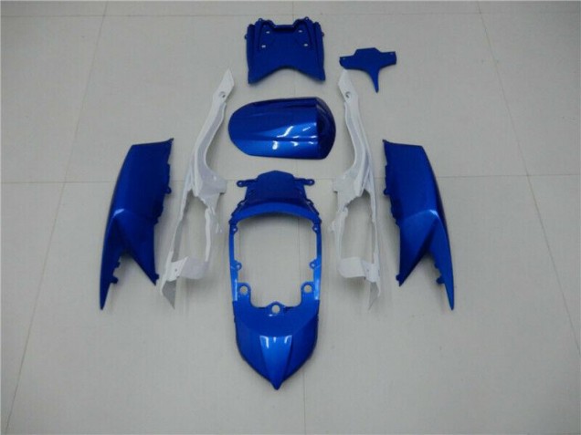 Azul Branco Carroçaria Moto Suzuki GSXR 600 / 750 K8 08-10 Azul Branco Carroçaria Moto Suzuki GSXR 600 / 750 K8 08-10
