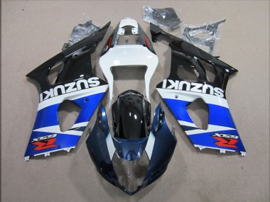 Azul Branco Decalque Abs Kits Completos Carenagem Moto Suzuki GSXR 1000 K3 03-04