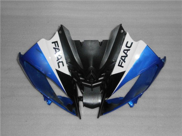 Azul Branco FAAC Carenagem Moto Yamaha R6 08-16 Azul Branco FAAC Carenagem Moto Yamaha R6 08-16