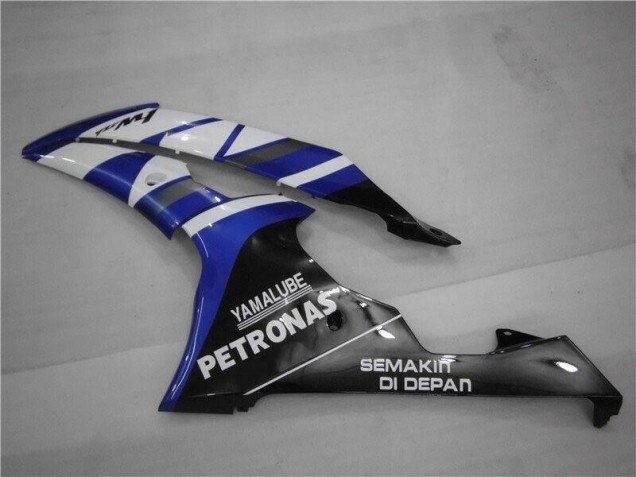 Azul Branco FAAC Carenagem Moto Yamaha R6 08-16 Azul Branco FAAC Carenagem Moto Yamaha R6 08-16