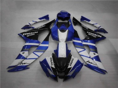 Azul Branco FAAC Carenagem Moto Yamaha R6 08-16
