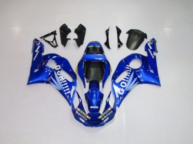 Azul Branco Go Motul Carenagem Moto Yamaha R6 98-02