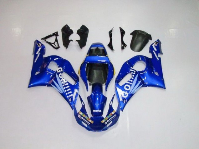 Azul Branco Go Motul Carenagem Moto Yamaha R6 98-02 Azul Branco Go Motul Carenagem Moto Yamaha R6 98-02