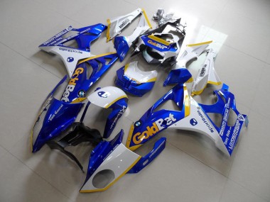 Azul Branco GoldBet Kits Carenagem Moto BMW S1000RR 09-14