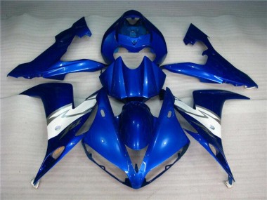 Azul Branco Injeção Kit Carenagem Moto Yamaha R1 04-06