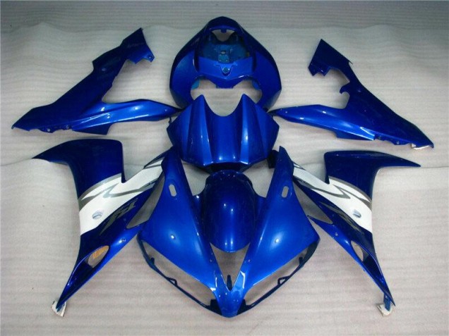 Azul Branco Injeção Kit Carenagem Moto Yamaha R1 04-06 Azul Branco Injeção Kit Carenagem Moto Yamaha R1 04-06