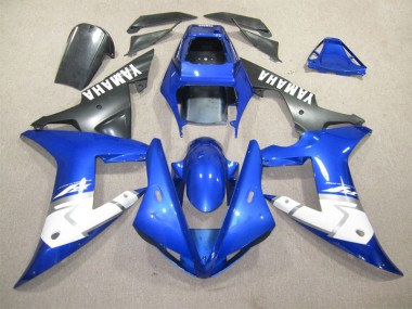 Azul Branco Injeção Kits Carenagem Moto Yamaha R1 02-03