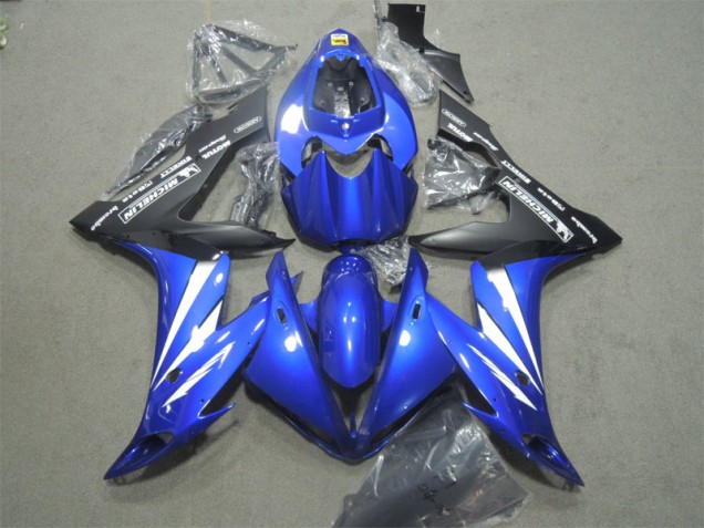Azul Branco Kit Carenagem Moto Honda CBR 1000RR 04-05 Azul Branco Kit Carenagem Moto Honda CBR 1000RR 04-05