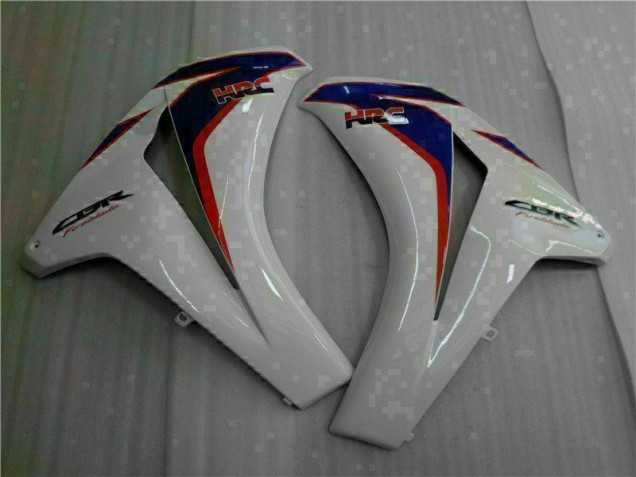 Azul Branco Kit Carenagem Moto Honda CBR 1000RR 08-11 Azul Branco Kit Carenagem Moto Honda CBR 1000RR 08-11