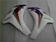 Azul Branco Kit Carenagem Moto Honda CBR 1000RR 08-11 Azul Branco Kit Carenagem Moto Honda CBR 1000RR 08-11