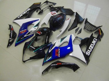 Azul Branco Kit Carenagem Moto Suzuki GSXR 1000 K5 05-06