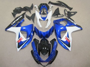 Azul Branco Kit Carenagem Moto Suzuki GSXR 1000 K9 09-16