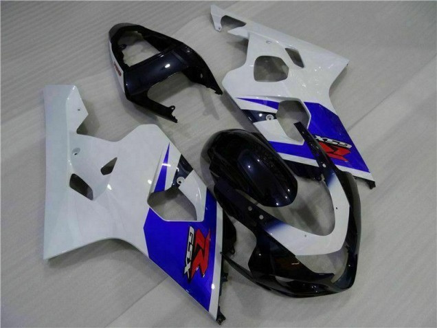 Azul Branco Kit Carenagem Moto Suzuki GSXR 600 / 750 K4 04-05 Azul Branco Kit Carenagem Moto Suzuki GSXR 600 / 750 K4 04-05