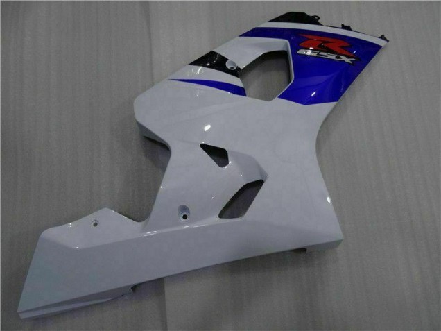 Azul Branco Kit Carenagem Moto Suzuki GSXR 600 / 750 K4 04-05 Azul Branco Kit Carenagem Moto Suzuki GSXR 600 / 750 K4 04-05