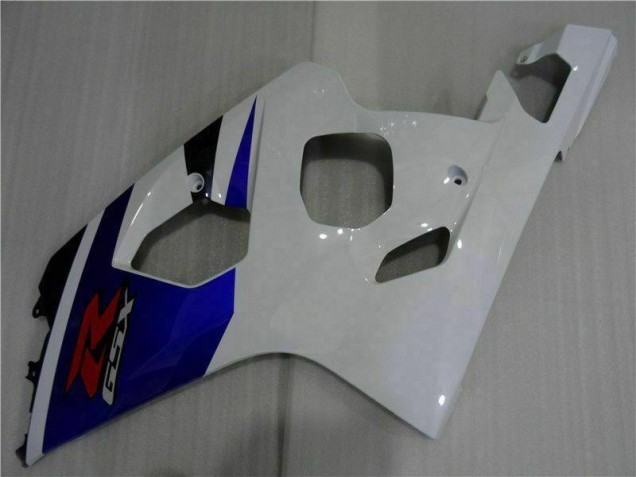Azul Branco Kit Carenagem Moto Suzuki GSXR 600 / 750 K4 04-05 Azul Branco Kit Carenagem Moto Suzuki GSXR 600 / 750 K4 04-05