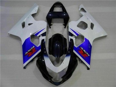 Azul Branco Kit Carenagem Moto Suzuki GSXR 600 / 750 K4 04-05