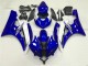 Azul Branco Kit Carenagem Moto Yamaha R6 06-07 Azul Branco Kit Carenagem Moto Yamaha R6 06-07