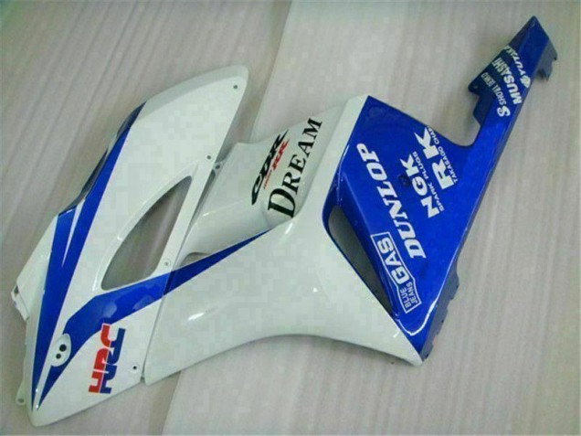 Azul Branco Kit Completo Carenagem Moto Honda CBR 1000RR 04-05