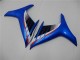 Azul Branco Kit Completo Carenagem Moto Suzuki GSXR 600 / 750 K11 11-21 Azul Branco Kit Completo Carenagem Moto Suzuki GSXR 600 / 750 K11 11-21