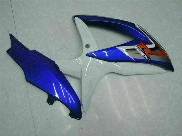 Azul Branco Kits Carenagem Moto Suzuki GSXR 600 / 750 K8 08-10