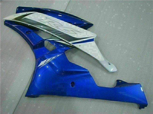 Azul Branco Kits Carenagem Moto Yamaha R6 06-07 Azul Branco Kits Carenagem Moto Yamaha R6 06-07