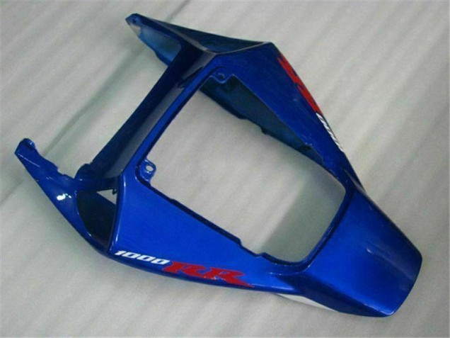 Azul Branco Moto Plástico Honda CBR 1000RR 04-05 Azul Branco Moto Plástico Honda CBR 1000RR 04-05