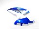 Azul Branco Moto Plástico Suzuki GSXR 600 / 750 K11 11-21 Azul Branco Moto Plástico Suzuki GSXR 600 / 750 K11 11-21