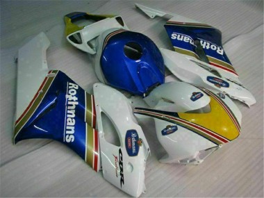 Azul Branco Moto Plásticos Honda CBR 1000RR 04-05