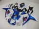 Azul Branco Moto Plásticos Suzuki GSXR 600 / 750 K11 11-21 Azul Branco Moto Plásticos Suzuki GSXR 600 / 750 K11 11-21
