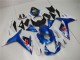Azul Branco Moto Plásticos Suzuki GSXR 600 / 750 K11 11-21 Azul Branco Moto Plásticos Suzuki GSXR 600 / 750 K11 11-21