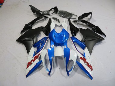 Azul Branco Preto Carenagem Moto BMW S1000RR 15-18