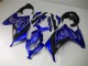 Azul Branco Preto Carenagem Moto Kawasaki EX300 13-16 Azul Branco Preto Carenagem Moto Kawasaki EX300 13-16
