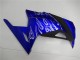 Azul Branco Preto Carenagem Moto Kawasaki EX300 13-16 Azul Branco Preto Carenagem Moto Kawasaki EX300 13-16