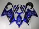 Azul Branco Preto Carenagem Moto Kawasaki EX300 13-16 Azul Branco Preto Carenagem Moto Kawasaki EX300 13-16
