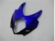 Azul Branco Preto Carenagem Moto Suzuki GSXR 1000 K7 07-08 Azul Branco Preto Carenagem Moto Suzuki GSXR 1000 K7 07-08