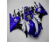 Azul Branco Preto Carenagem Moto Yamaha R6 03-05 Azul Branco Preto Carenagem Moto Yamaha R6 03-05