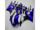 Azul Branco Preto Carenagem Moto Yamaha R6 03-05 Azul Branco Preto Carenagem Moto Yamaha R6 03-05
