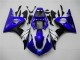 Azul Branco Preto Carenagem Moto Yamaha R6 03-05 Azul Branco Preto Carenagem Moto Yamaha R6 03-05