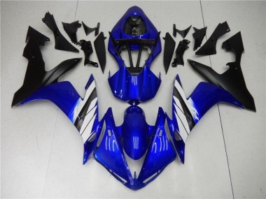 Azul Branco Preto Injeção Kits Carenagem Moto Yamaha R1 04-06