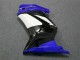 Azul Branco Preto Ninja Abs Moto Plástico Kawasaki EX250 08-12 Azul Branco Preto Ninja Abs Moto Plástico Kawasaki EX250 08-12