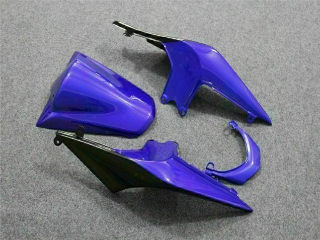 Azul Branco Preto Ninja Abs Moto Plástico Kawasaki EX250 08-12 Azul Branco Preto Ninja Abs Moto Plástico Kawasaki EX250 08-12