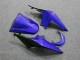 Azul Branco Preto Ninja Abs Moto Plástico Kawasaki EX250 08-12 Azul Branco Preto Ninja Abs Moto Plástico Kawasaki EX250 08-12