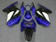 Azul Branco Preto Ninja Abs Moto Plástico Kawasaki EX250 08-12 Azul Branco Preto Ninja Abs Moto Plástico Kawasaki EX250 08-12