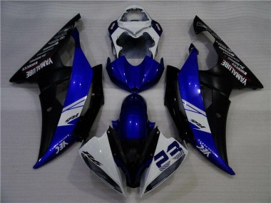 Azul Branco Preto YEC 23 Carenagem Moto Yamaha R6 08-16