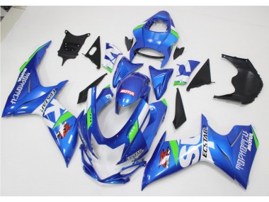 Azul Branco Verde Carenagem Moto Suzuki GSXR 600 / 750 K11 11-21