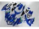 Azul Branco Verde Carenagem Moto Suzuki GSXR 600 / 750 K8 08-10 Azul Branco Verde Carenagem Moto Suzuki GSXR 600 / 750 K8 08-10