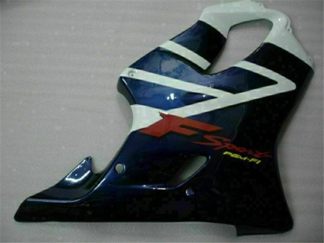 Azul Carenagem Moto Honda CBR 600 F4i 01-03