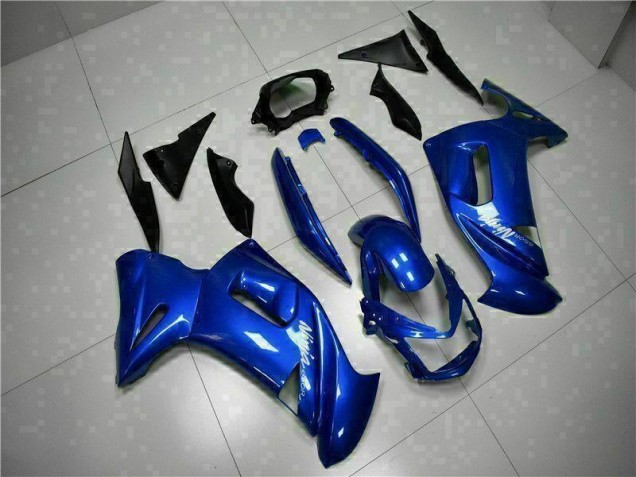 Azul Carenagem Moto Kawasaki EX650 06-08 Azul Carenagem Moto Kawasaki EX650 06-08