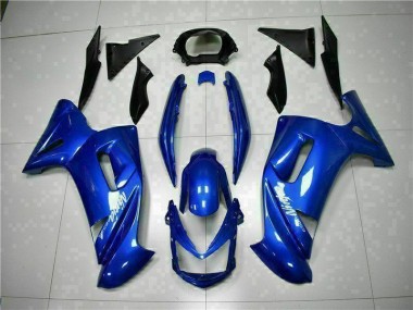 Azul Carenagem Moto Kawasaki EX650 06-08