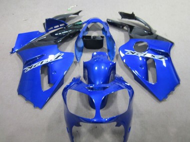 Azul Carenagem Moto Kawasaki ZX12R 00-01
